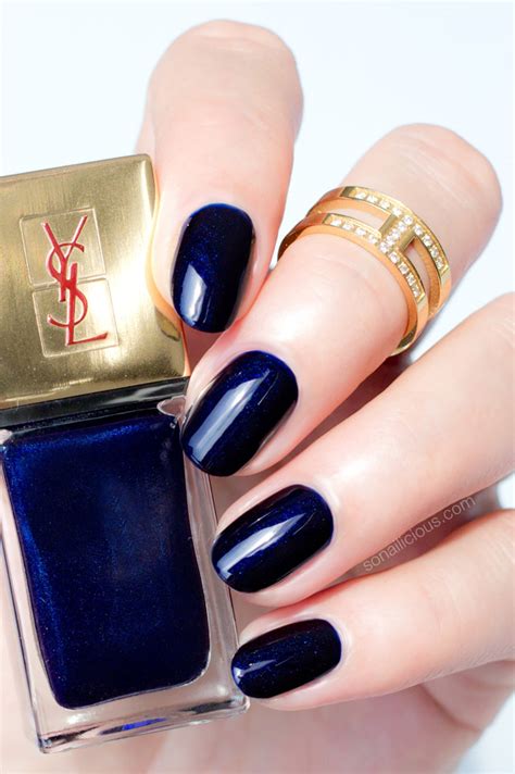 ysl cobalt blue nail polish|ysl la laque nail varnish.